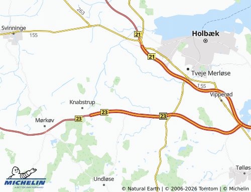 MICHELIN-Landkarte Regstrup - ViaMichelin
