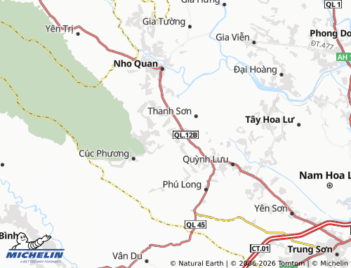 Mapa MICHELIN Văn Phú - ViaMichelin
