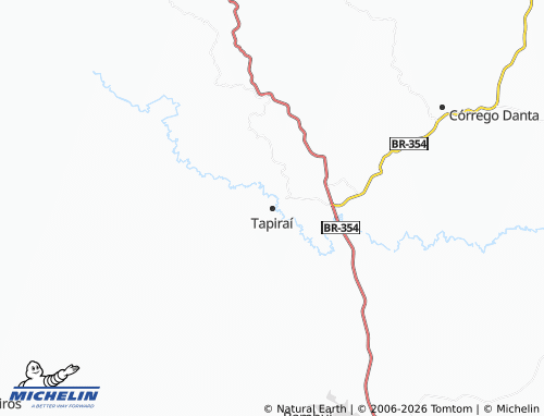 Mapa MICHELIN Tapiraí - ViaMichelin