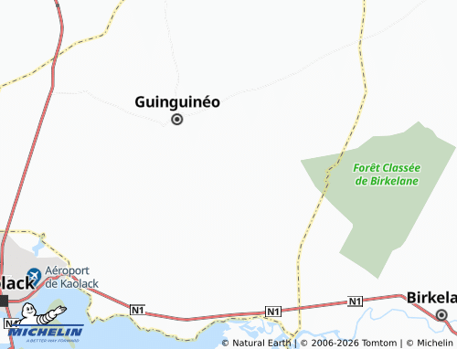 Mapa MICHELIN Darou Dieng - ViaMichelin