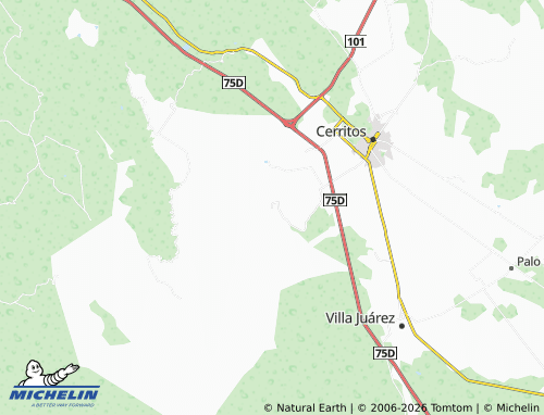 MICHELIN Tepozán map - ViaMichelin