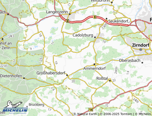 MICHELIN Rütteldorf map - ViaMichelin
