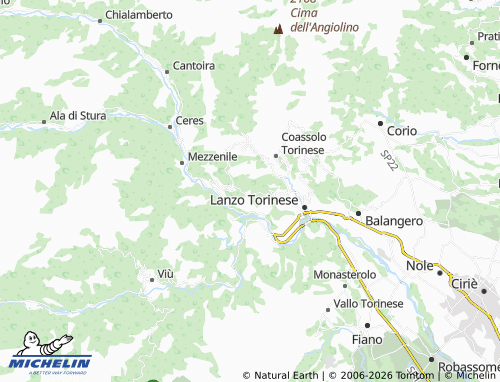 Kaart MICHELIN Tortore - ViaMichelin