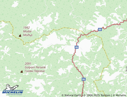 MICHELIN Malevo map - ViaMichelin
