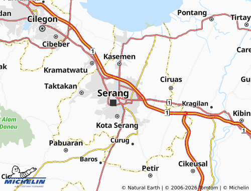 Mappa MICHELIN Cimuncang - ViaMichelin