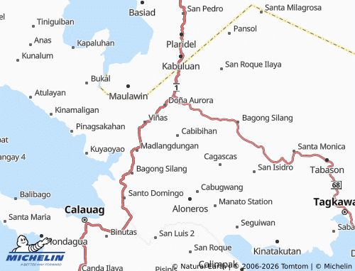 MICHELIN Cabibihan map - ViaMichelin