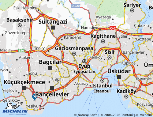 Mappa MICHELIN Rami Yeni - ViaMichelin