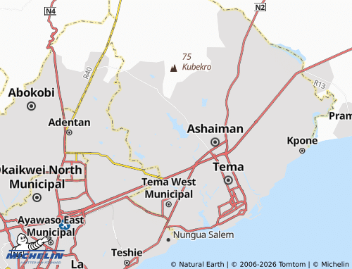 Mappa MICHELIN Santeo - ViaMichelin