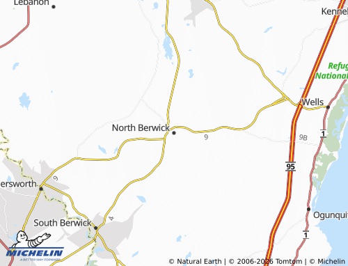 Mappa MICHELIN North Berwick - ViaMichelin
