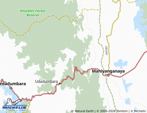 Mappa MICHELIN Udakumbura - ViaMichelin
