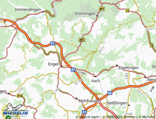 MICHELIN-Landkarte Bittelbrunn - ViaMichelin