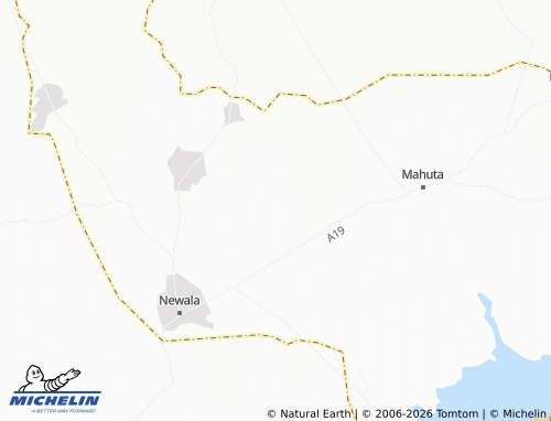 Mappa MICHELIN Namiyonga - ViaMichelin