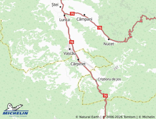 Carte MICHELIN Cărpinet - ViaMichelin