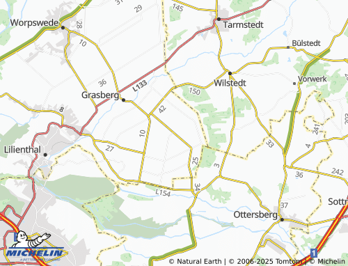 Mappa MICHELIN Huxfeld - ViaMichelin
