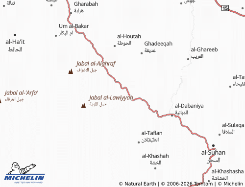 Carte MICHELIN al-Labbah - ViaMichelin