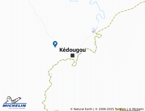 MICHELIN Kédougou map - ViaMichelin