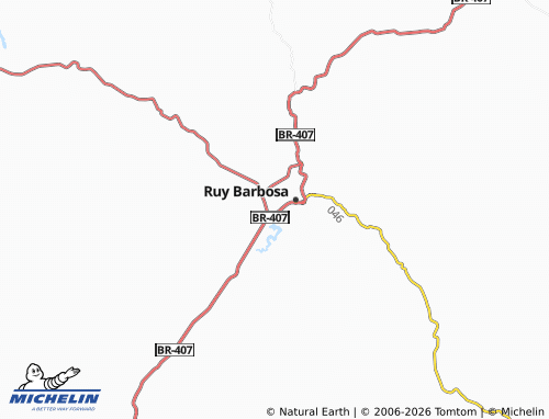 Mapa MICHELIN Otto Alencar - ViaMichelin