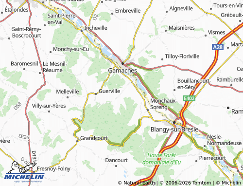 Mappa MICHELIN Bazinval - ViaMichelin