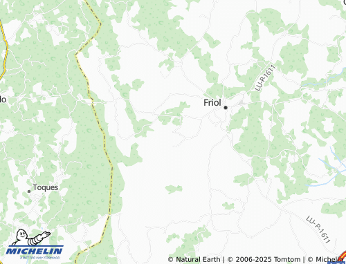 MICHELIN Xiá (Santa María) map - ViaMichelin
