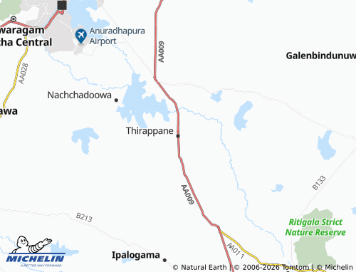 Mappa MICHELIN Thirappane - ViaMichelin