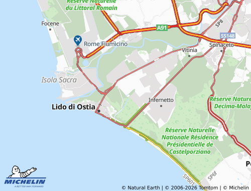 MICHELIN-Landkarte Longarina - ViaMichelin
