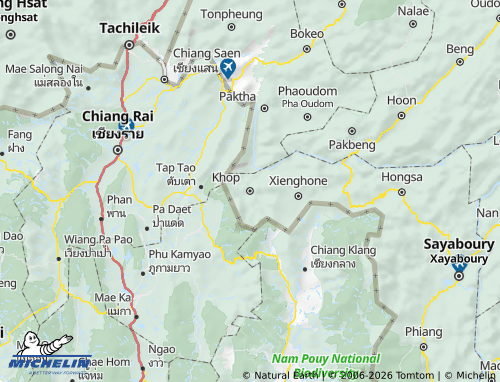 Mappa MICHELIN Khop - ViaMichelin