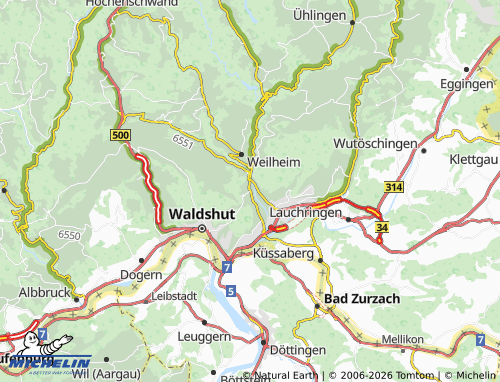 Mapa MICHELIN Gurtweil - ViaMichelin