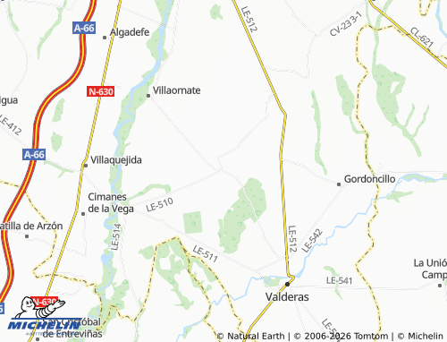 Mappa MICHELIN Campazas - ViaMichelin