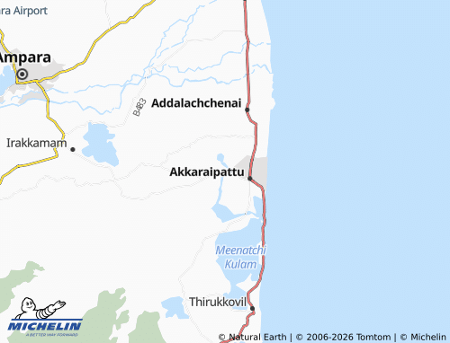 Mappa MICHELIN Paddiyadipiddy - ViaMichelin