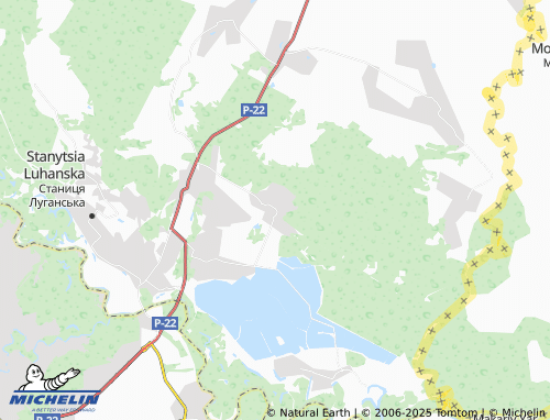 MICHELIN Vilkhove map - ViaMichelin