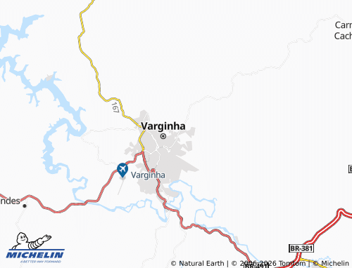 Kaart MICHELIN Vargem - ViaMichelin