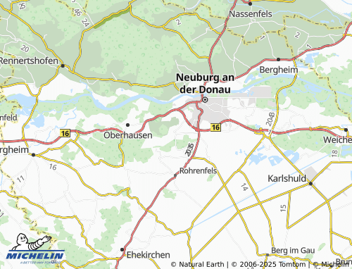 Kaart MICHELIN Sehensand - ViaMichelin