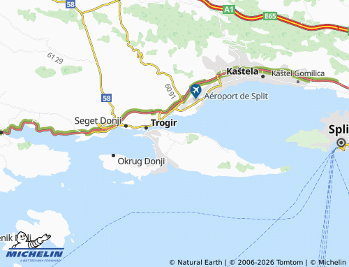 Mapa MICHELIN Mastrinka - ViaMichelin
