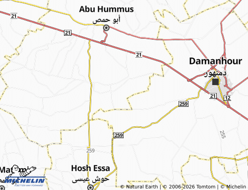 Mapa MICHELIN al-Sakhrah - ViaMichelin