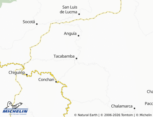 Mappa MICHELIN Tacabamba - ViaMichelin