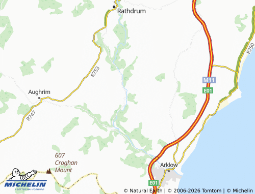 Mapa MICHELIN Avoca - ViaMichelin