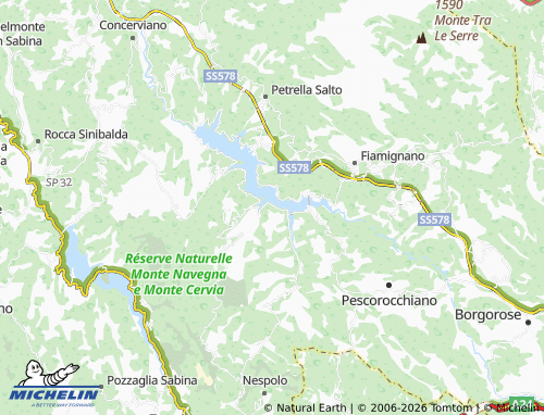 MICHELIN-Landkarte Vallececa - ViaMichelin