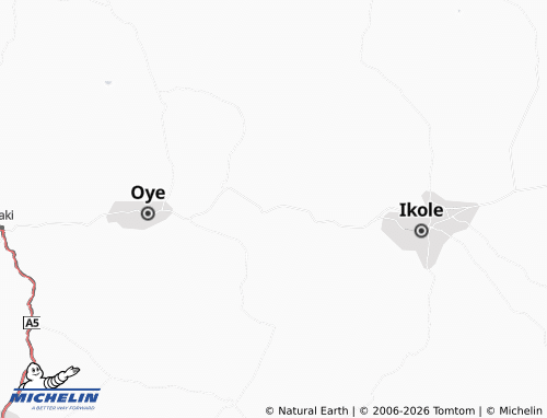 Mappa MICHELIN Osin-Ikole - ViaMichelin