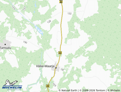 Mapa MICHELIN Koonu - ViaMichelin
