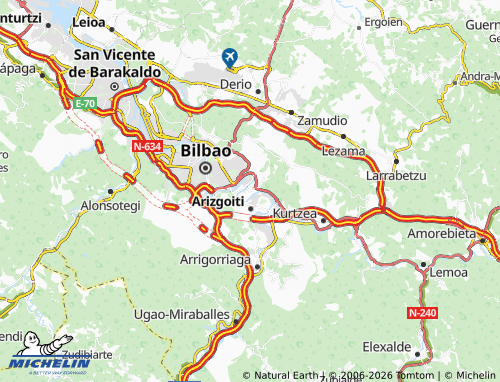 Kaart MICHELIN Doneztebe - ViaMichelin