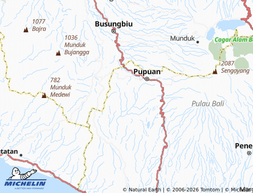 Mapa MICHELIN Pajahan - ViaMichelin
