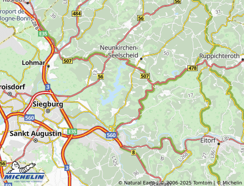 MICHELIN Pinn map - ViaMichelin