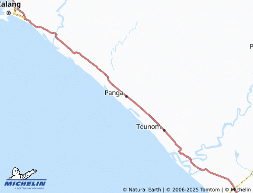 MICHELIN Panga map - ViaMichelin