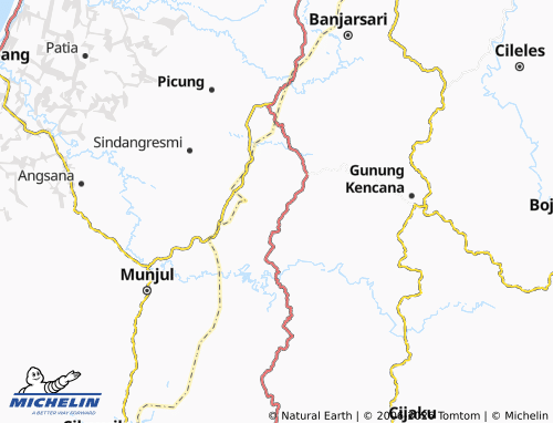 Kaart MICHELIN Cisampih - ViaMichelin