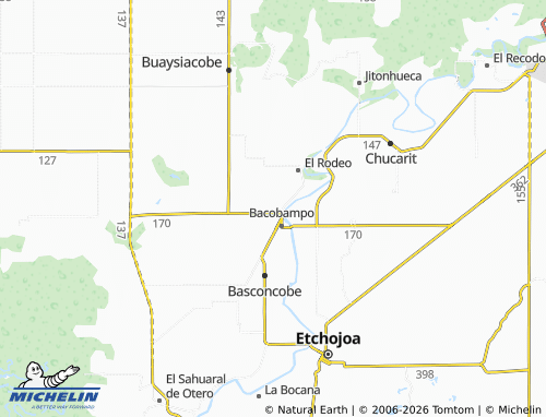Mappa MICHELIN Tierras de Cultivo - ViaMichelin