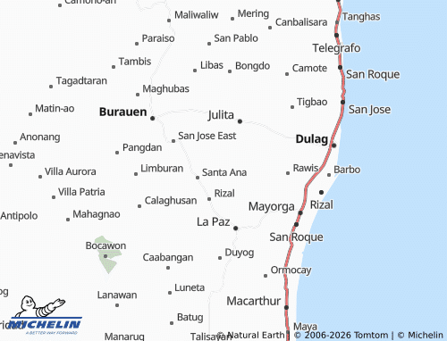 MICHELIN Alegria map - ViaMichelin