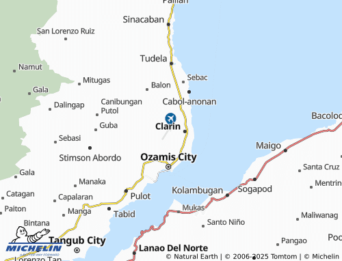 MICHELIN Poblacion 4 map - ViaMichelin