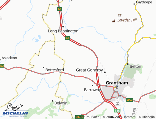 Carte MICHELIN Allington - ViaMichelin