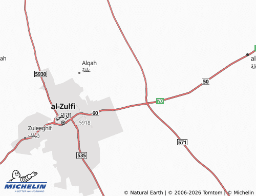 MICHELIN-Landkarte al-Yasameen - ViaMichelin