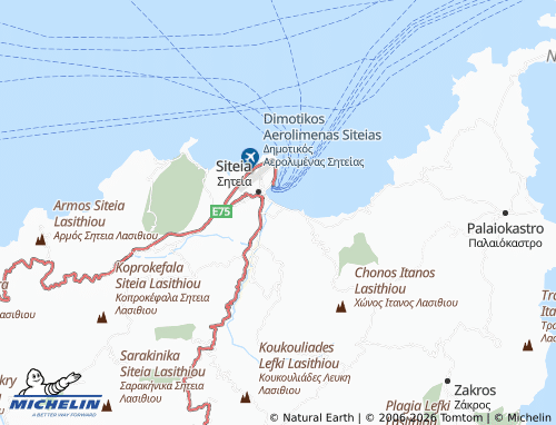 Mapa MICHELIN Petras - ViaMichelin